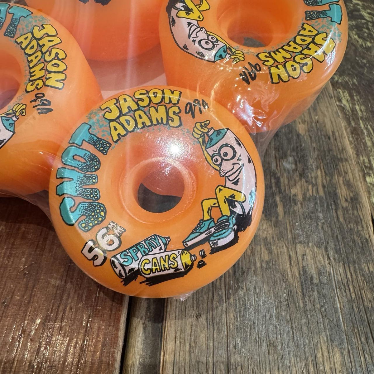 Jason Adams Spray Cans Conical 99A 56mm Wheels