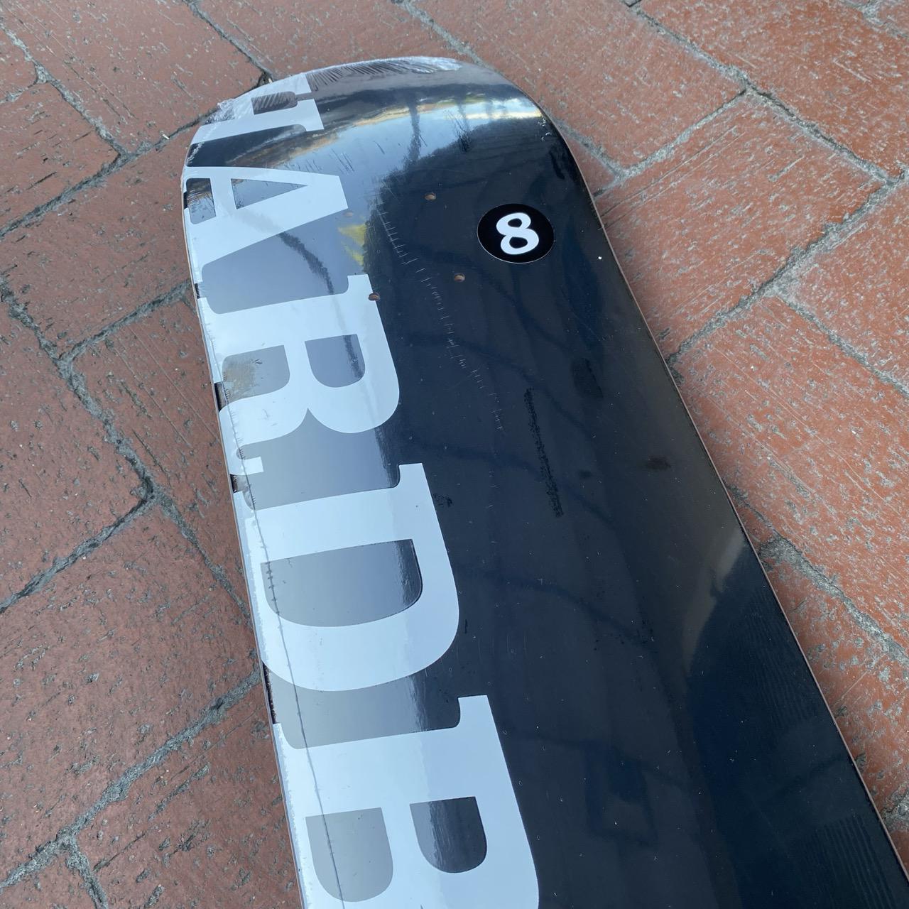 Hardbody BLACK/WHITE LOGO Deck