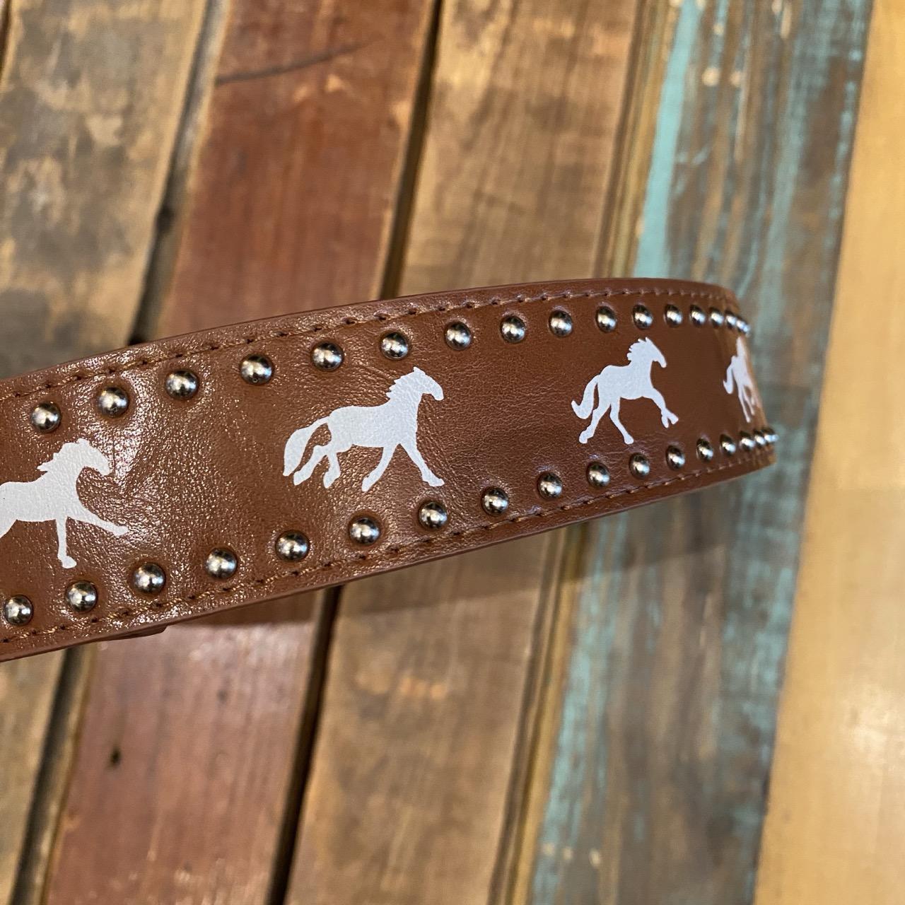 Loosey Brown Stallion Belt