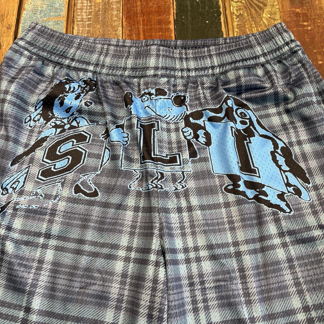 Slinky 2020 Picco Mesh Short (Blue Plaid)