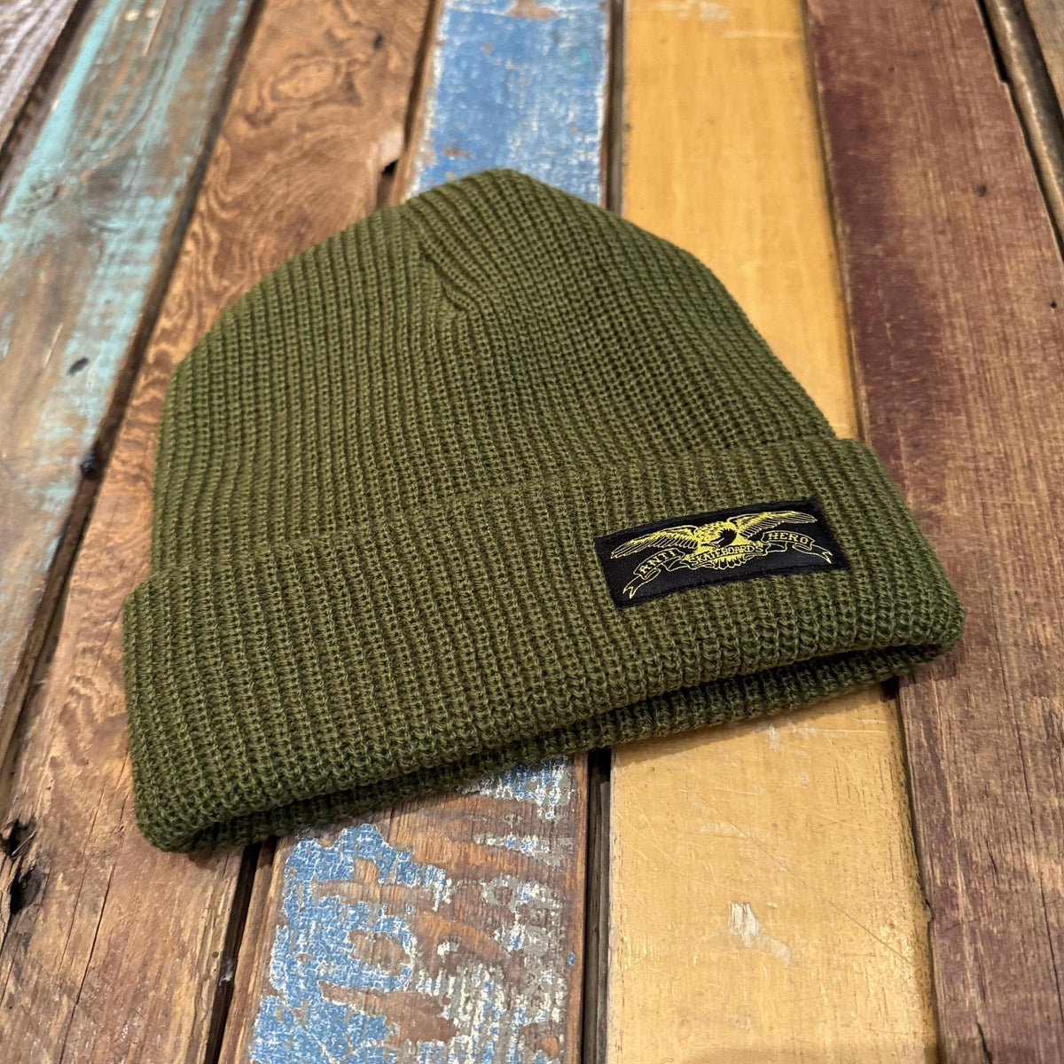 Anti-Hero Cuffed Eagle Label Beanie