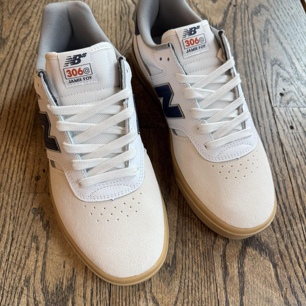 New Balance Jamie Foy 306C (White / NB Navy)