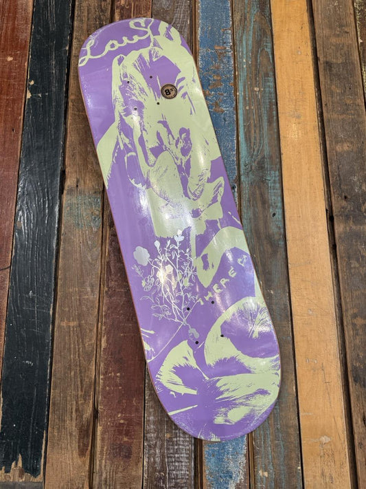 There Skateboards LAU BLOOM GLOW 8.5" Deck