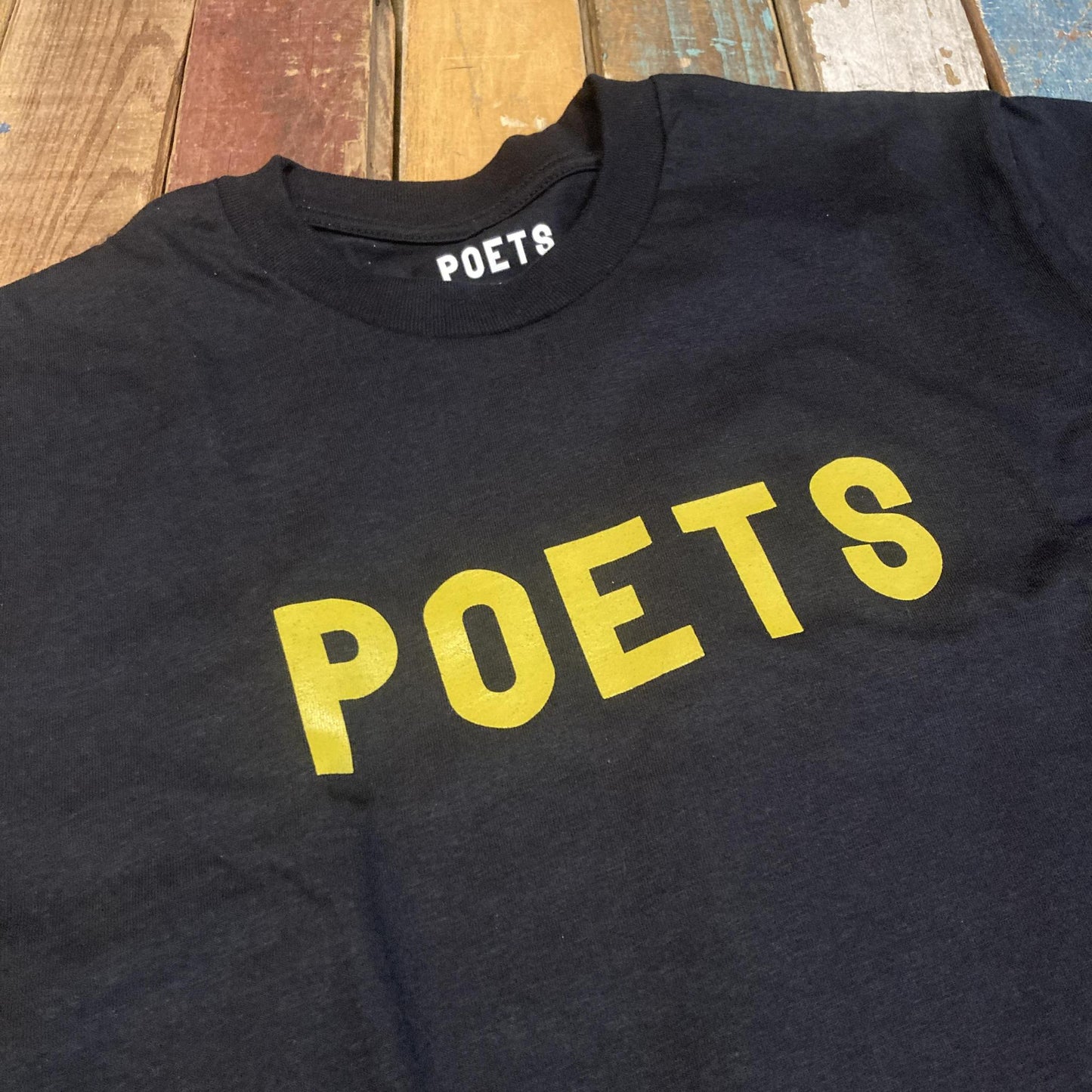 OG POETS TEE With the Gold Flocking