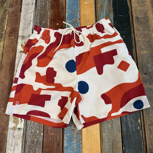 Parra - Abstract Mountain Swim Shorts