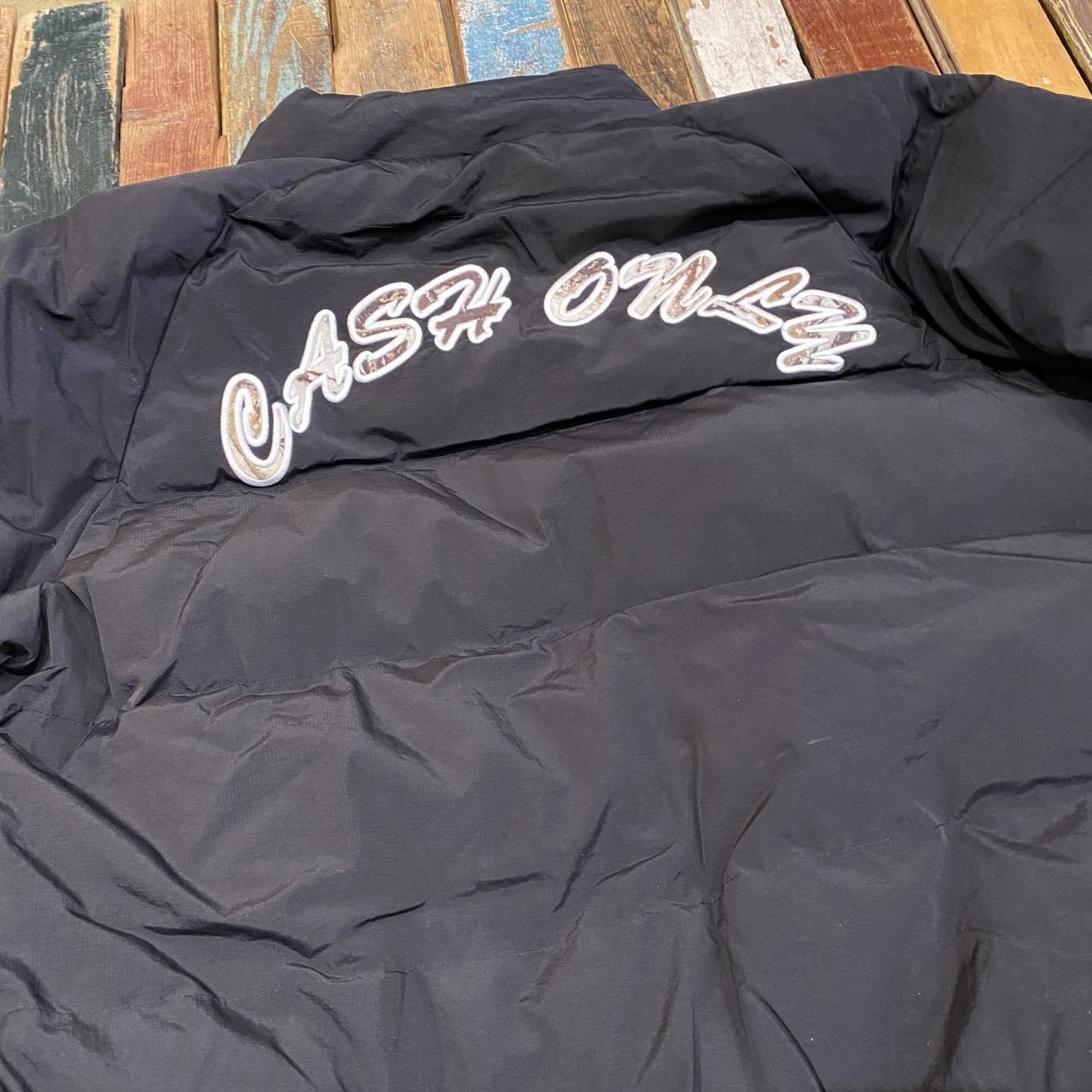 Cash Only Grove Reversible Puffer Jacket (Black / Camo)