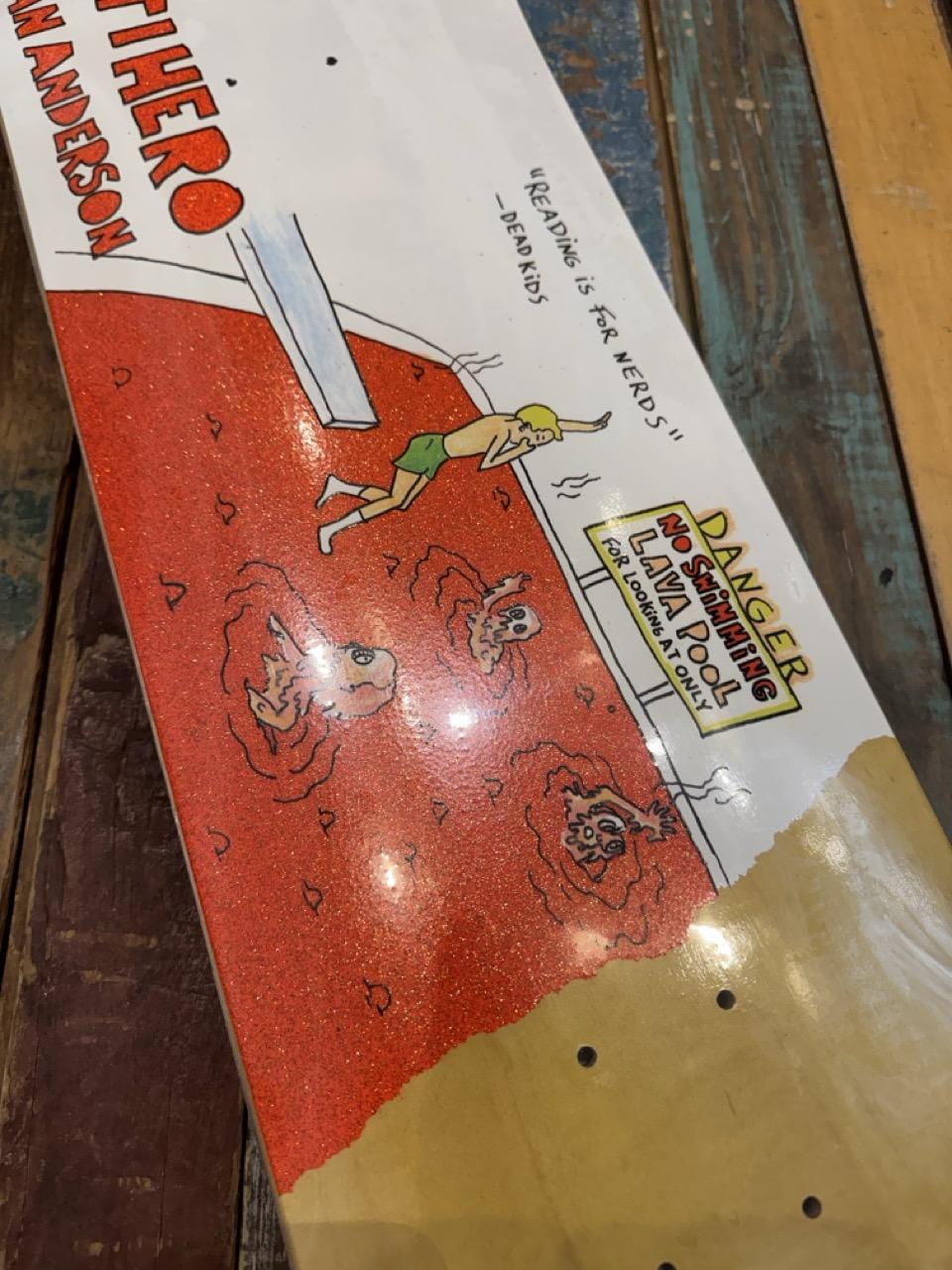 Anti-Hero Brian Anderson POROUS RD3 8.75" Deck