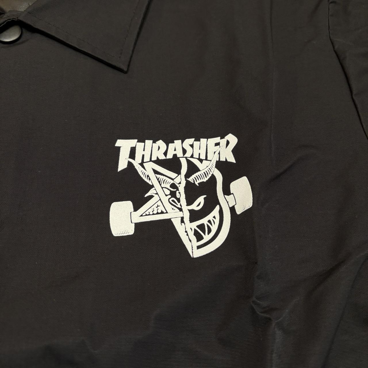 THRASHER X SPITFIRE - THRASH & BURN COACH JACKET