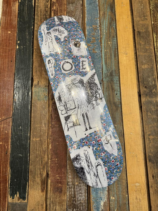 There Skateboards POE FLOWERZ 8.1" Deck