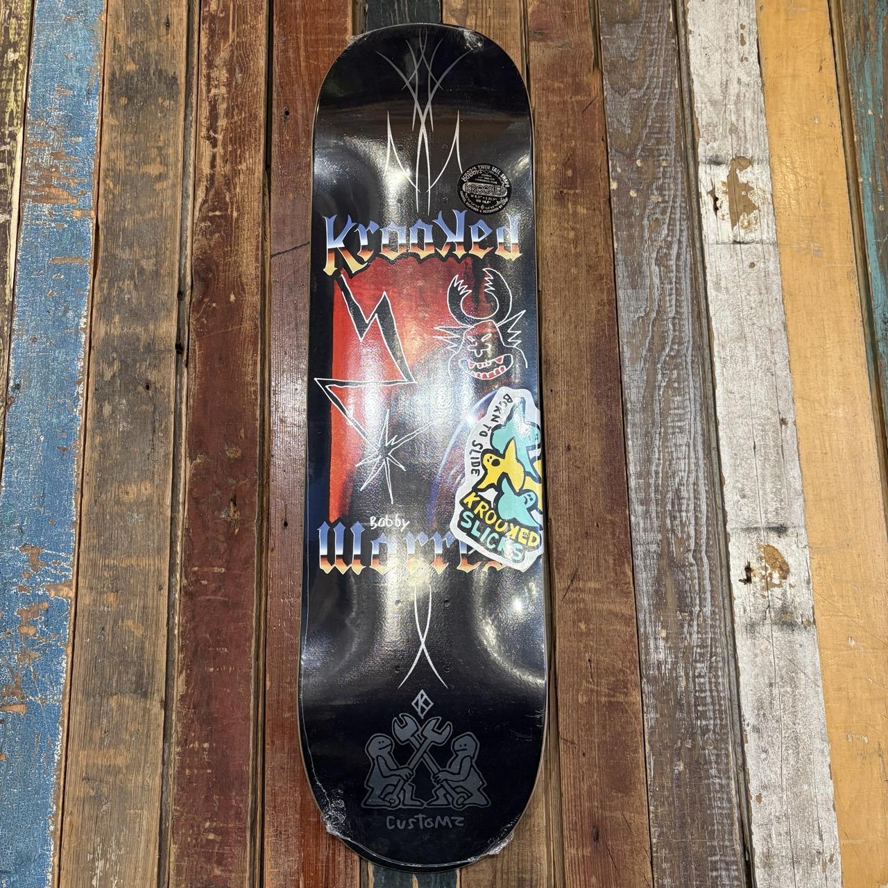 Krooked Skateboards WORREST CHRM SLK 8.3" TT Deck