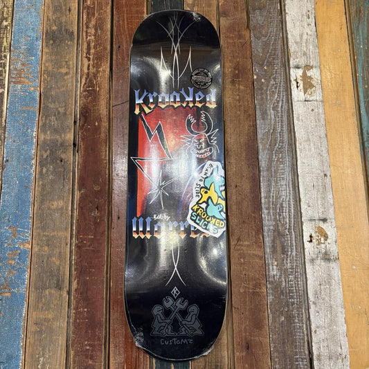 Krooked Skateboards WORREST CHRM SLK 8.3" TT Deck