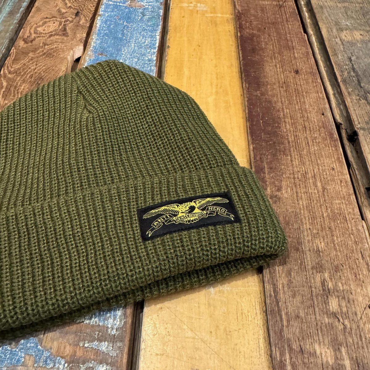 Anti-Hero Cuffed Eagle Label Beanie