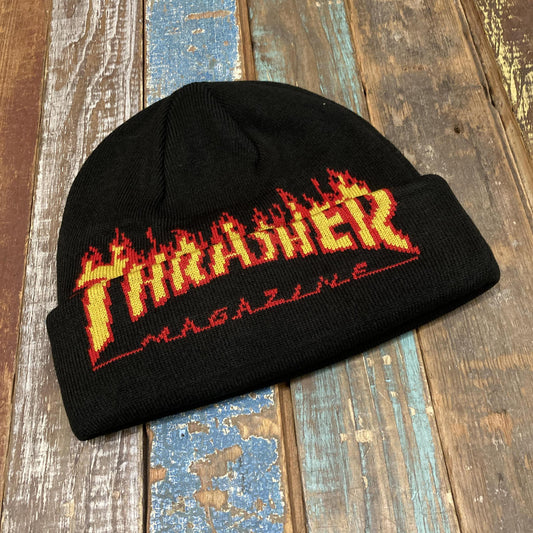 Thrasher Flame Fold Beanie