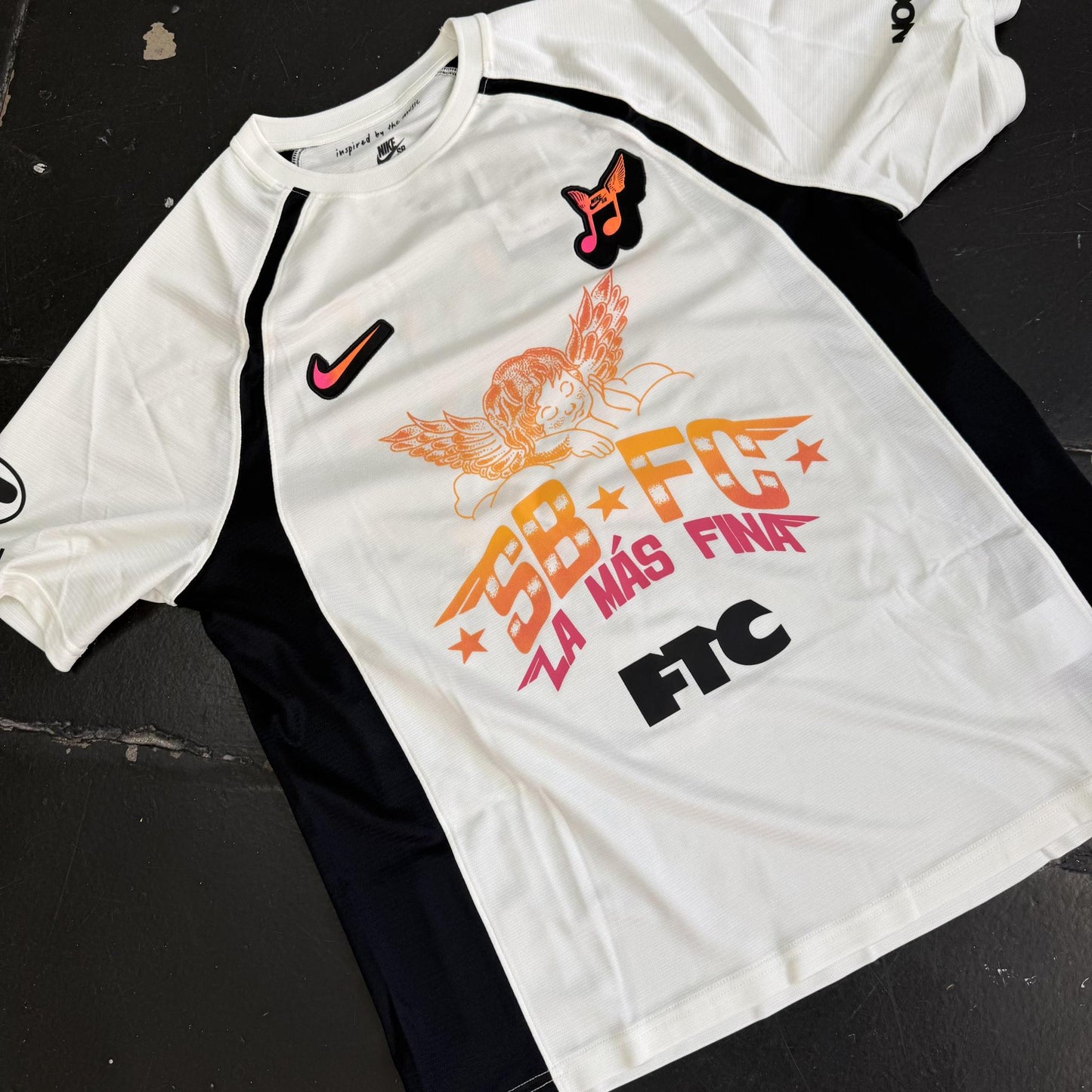 Nike SB Club 58 Jersey (White/Black)