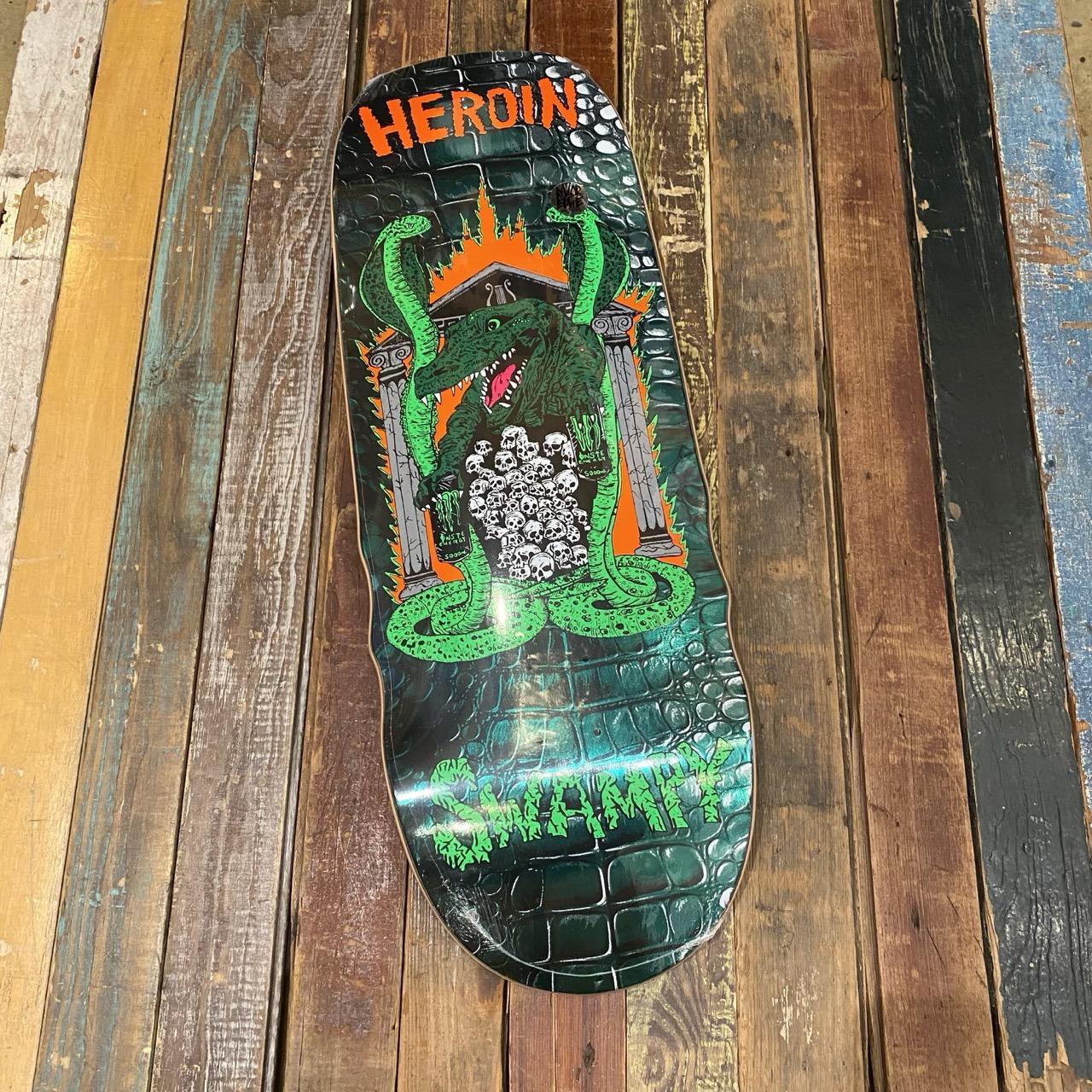 Heroin Skateboards Swampy Knock Off Deck 10.6"