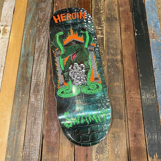 Heroin Skateboards Swampy Knock Off Deck 10.6"