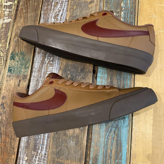 Nike SB GT Dark Red Brown Blazer Low