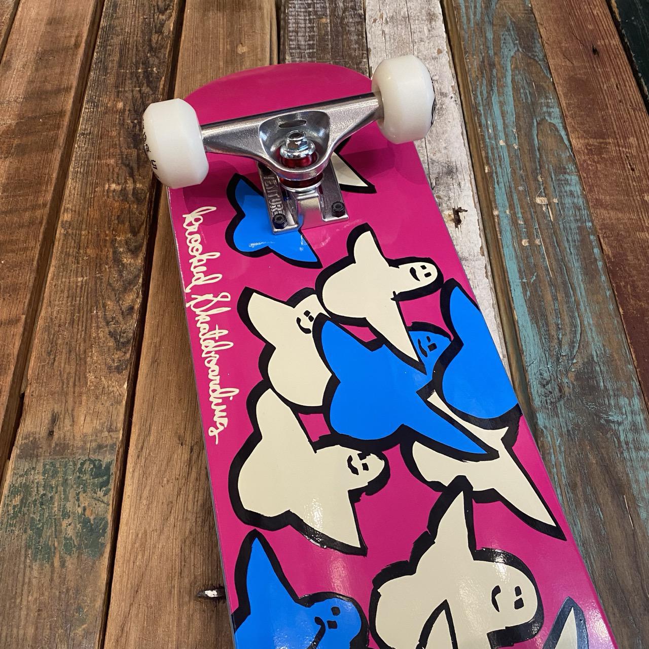 Krooked Complete BIRDS 7.5" (With Real Venture Trucks)
