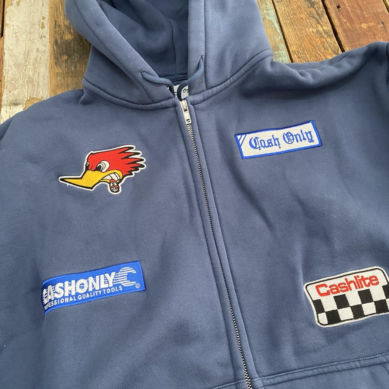 Service Zip-Thru Hood (Navy/Washed Stone)