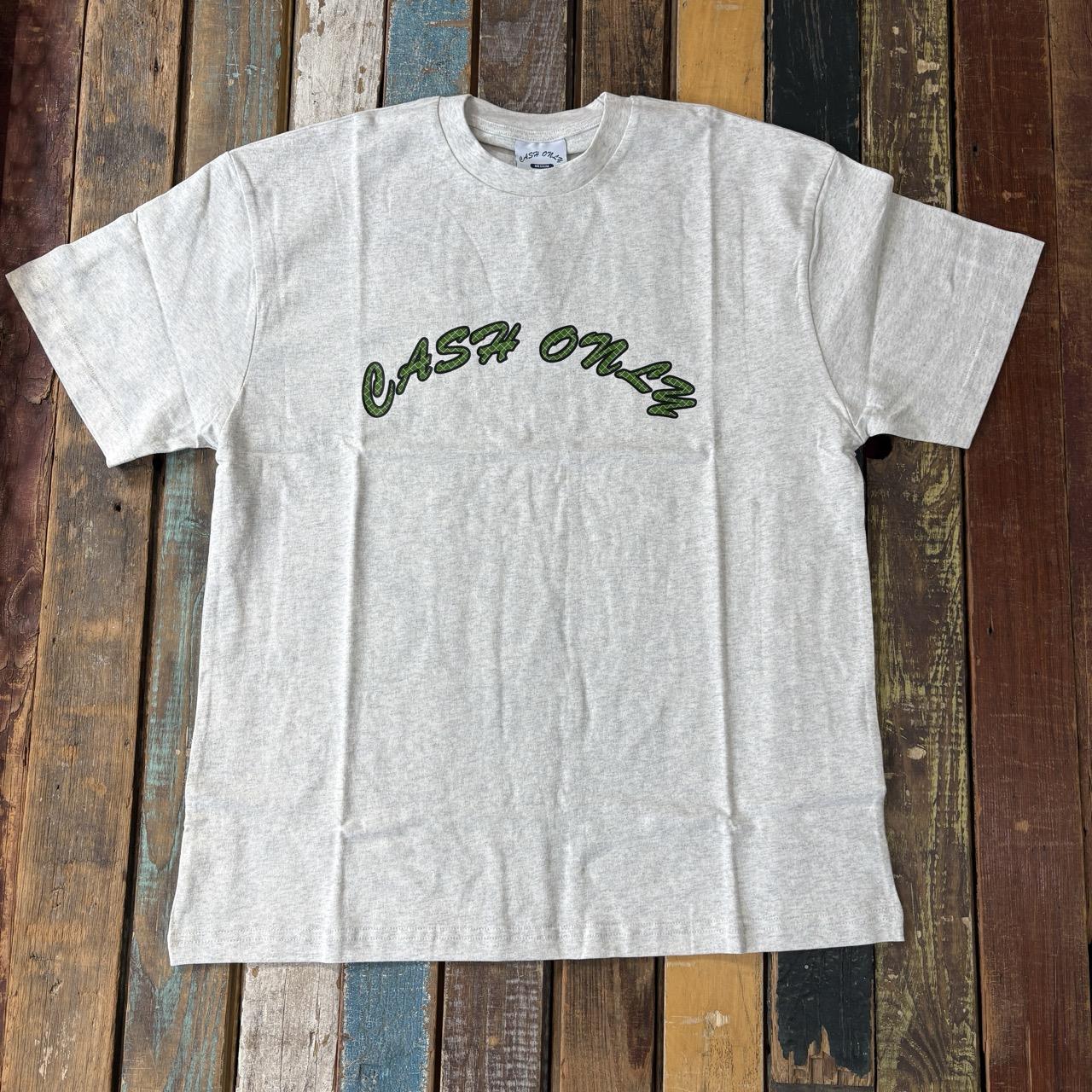 Cash Only Grid Logo Tee
