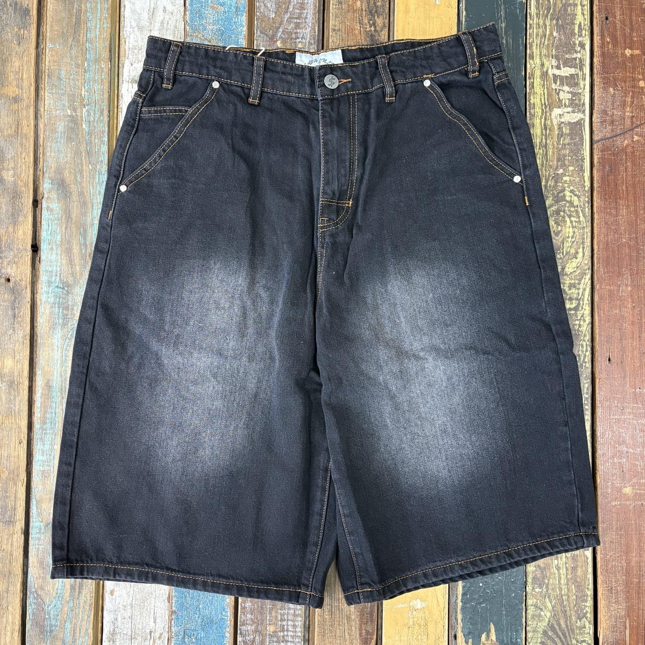 Cash Only Club Denim Shorts