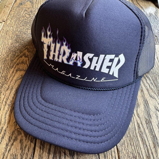 Thrasher Ignite Trucker - (Navy)