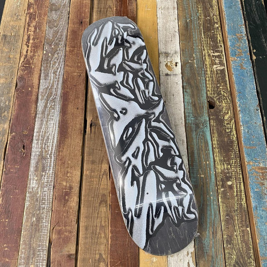 LATE NITE STARS - Liquid Metal Logo Deck