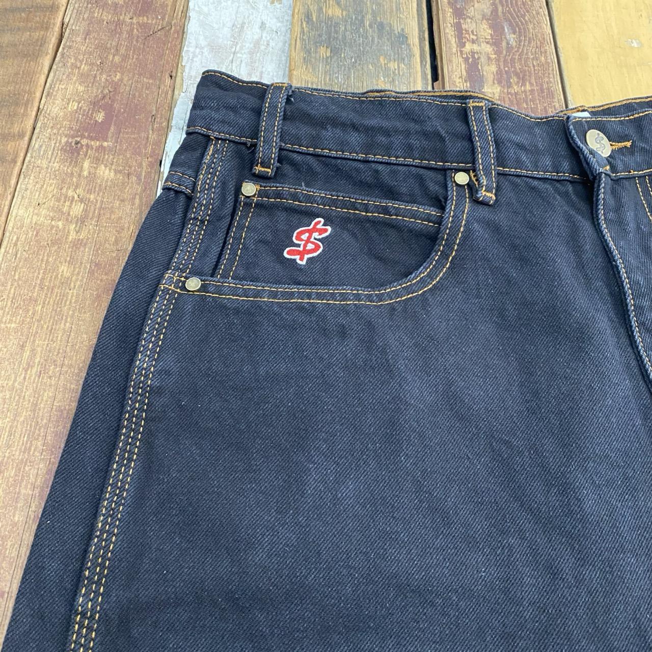 Cash Only Logo Denim Shorts