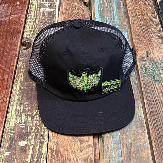 David Gravette Hippie Skull 20th Unstructured Snapback Hat