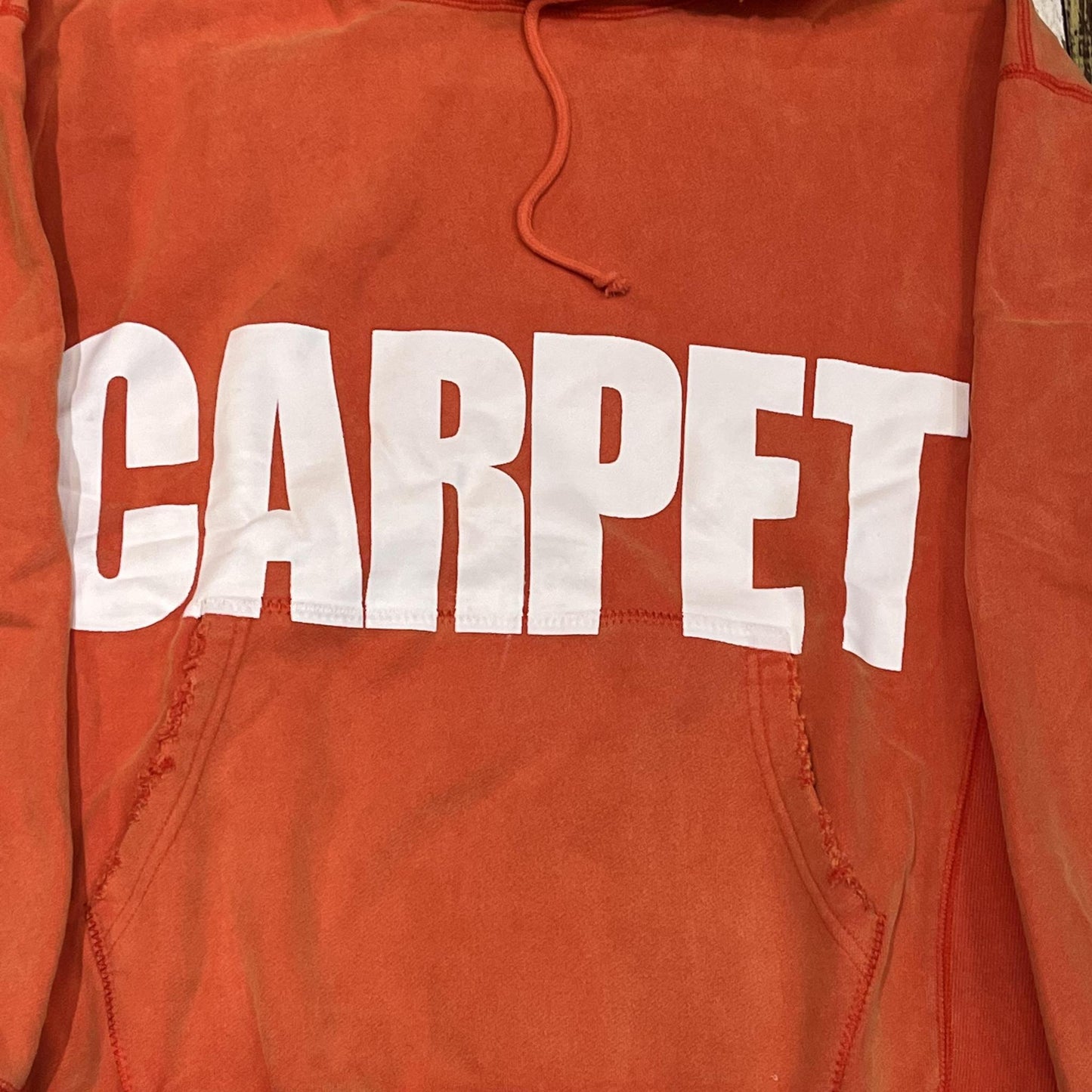 Carpet Company BATTERED HOODIE FADED