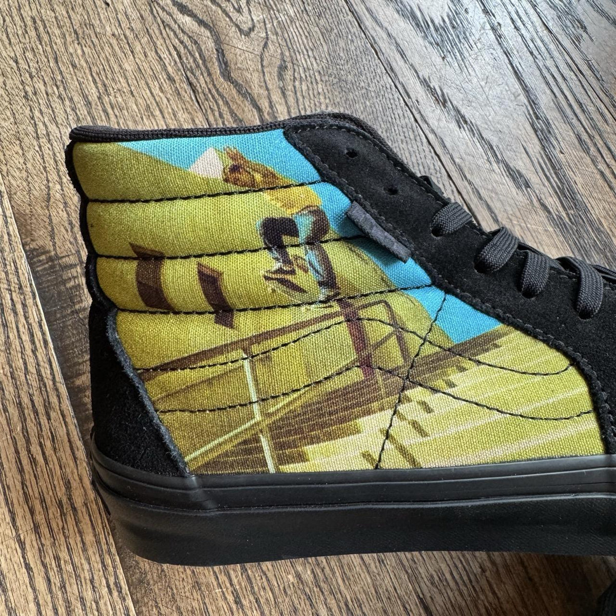Vans Sk8-Hi Shoe by Atiba in (Atiba Black / Multi)