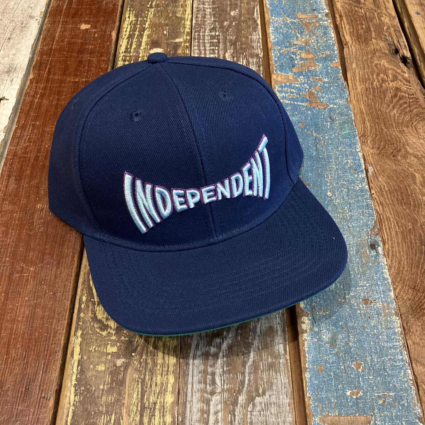 Independent Trucks Spanning Snapback Structured Hat Navy