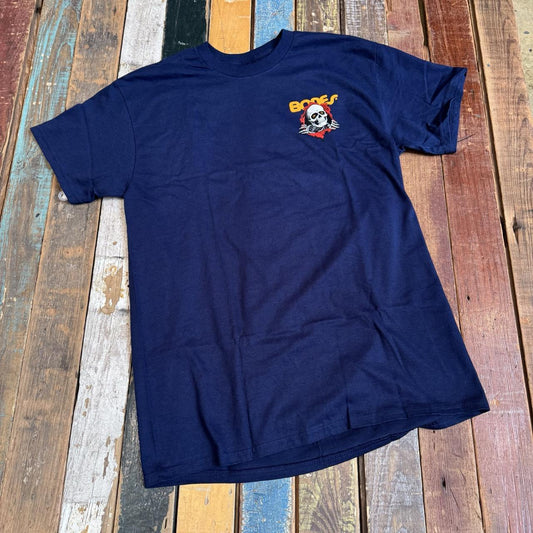 Powell RIPPER Navy Tee Shirt