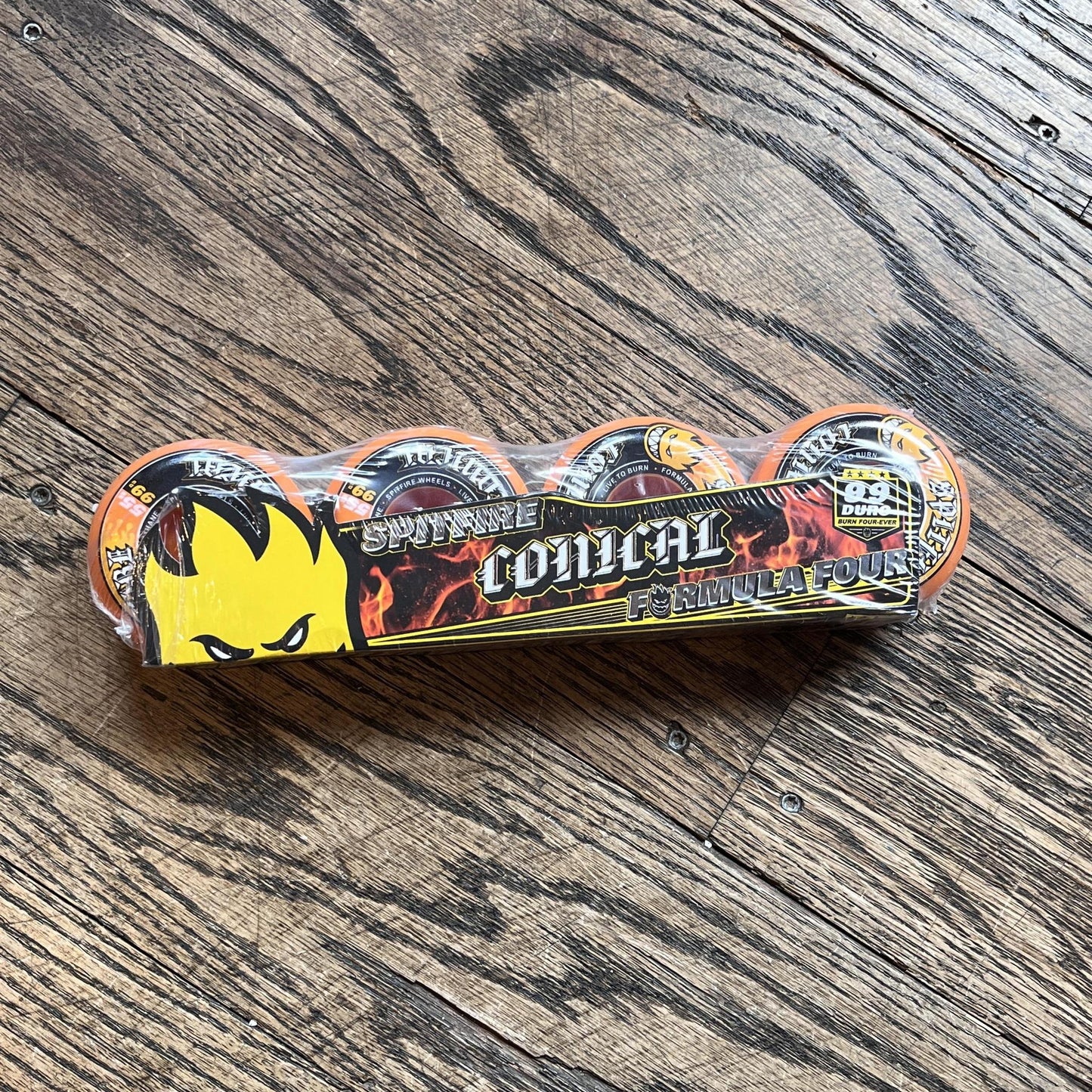 Spitfire Formula Four 99Duro CONICAL ORANGE 55mm