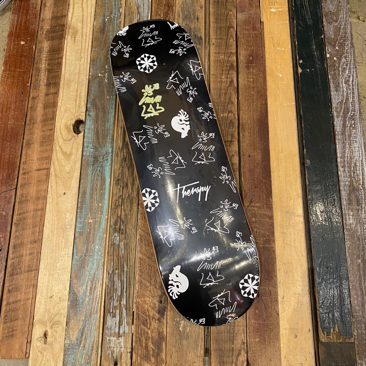 Lucas Beaufort X Therapy Skateboards Deck (Black)