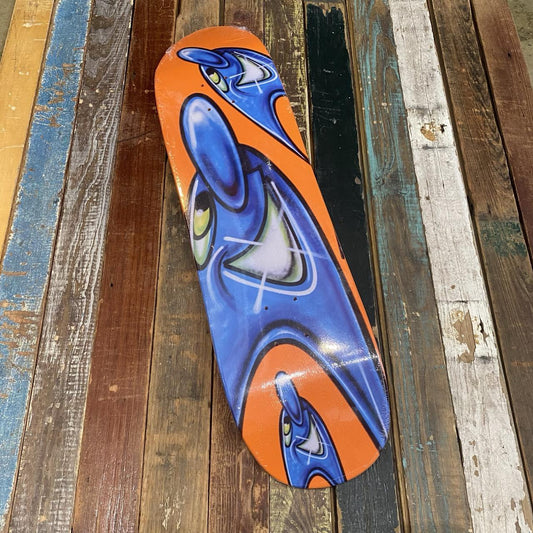 HUF Kenny Scharf Karbombz Cruiser Deck Orange 8.4"