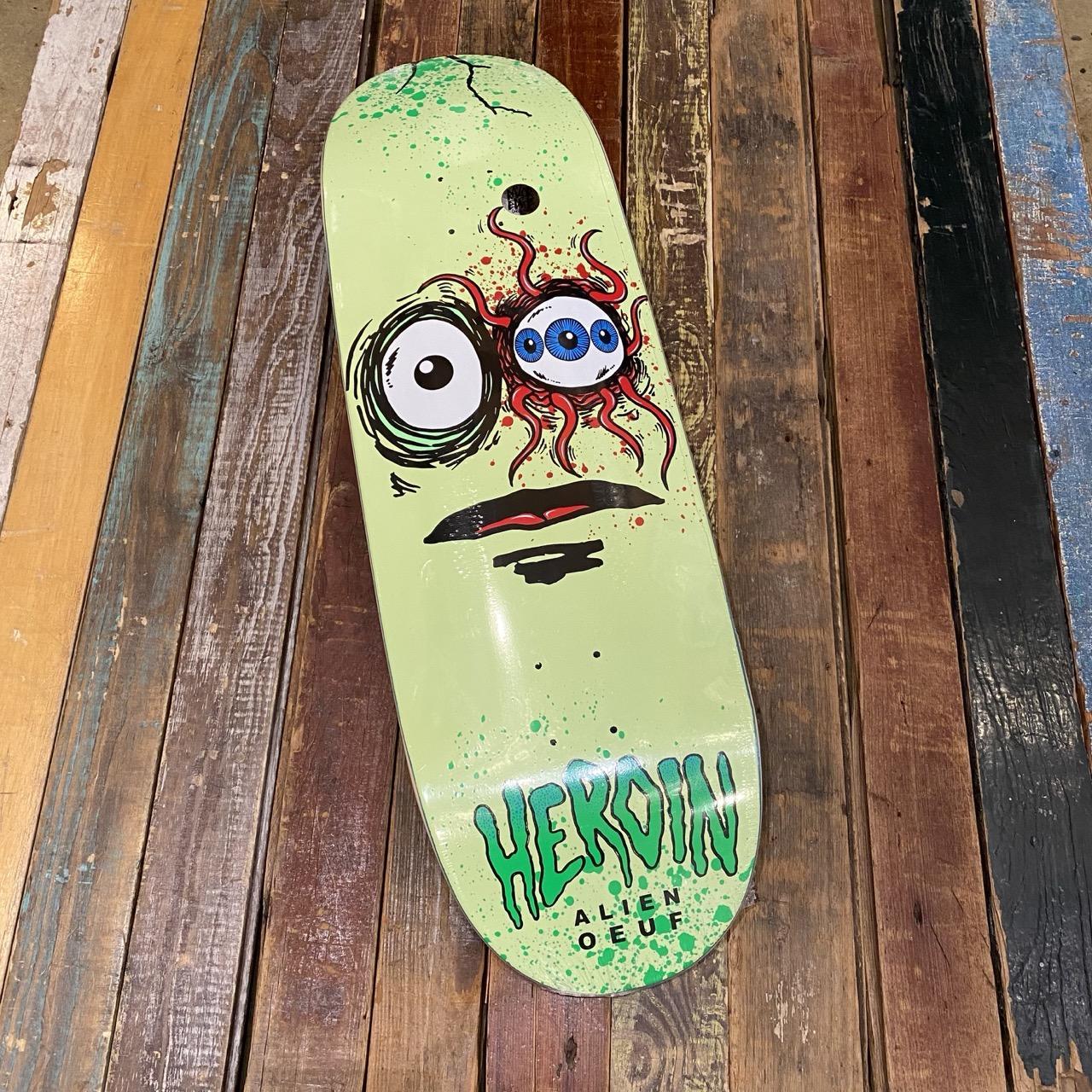 Heroin Skateboards Space Egg 3 Deck 10.0"