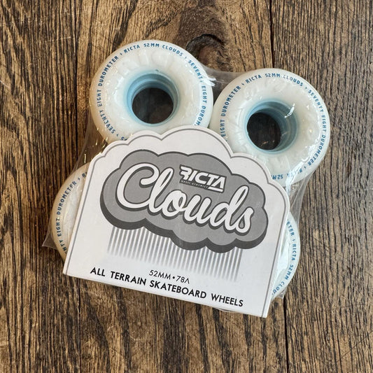 52mm Clouds White 78a Ricta Wheels