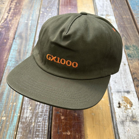 GX1000 Mini OG Logo Hat - Military Green -  5 Panel Polo Snapback