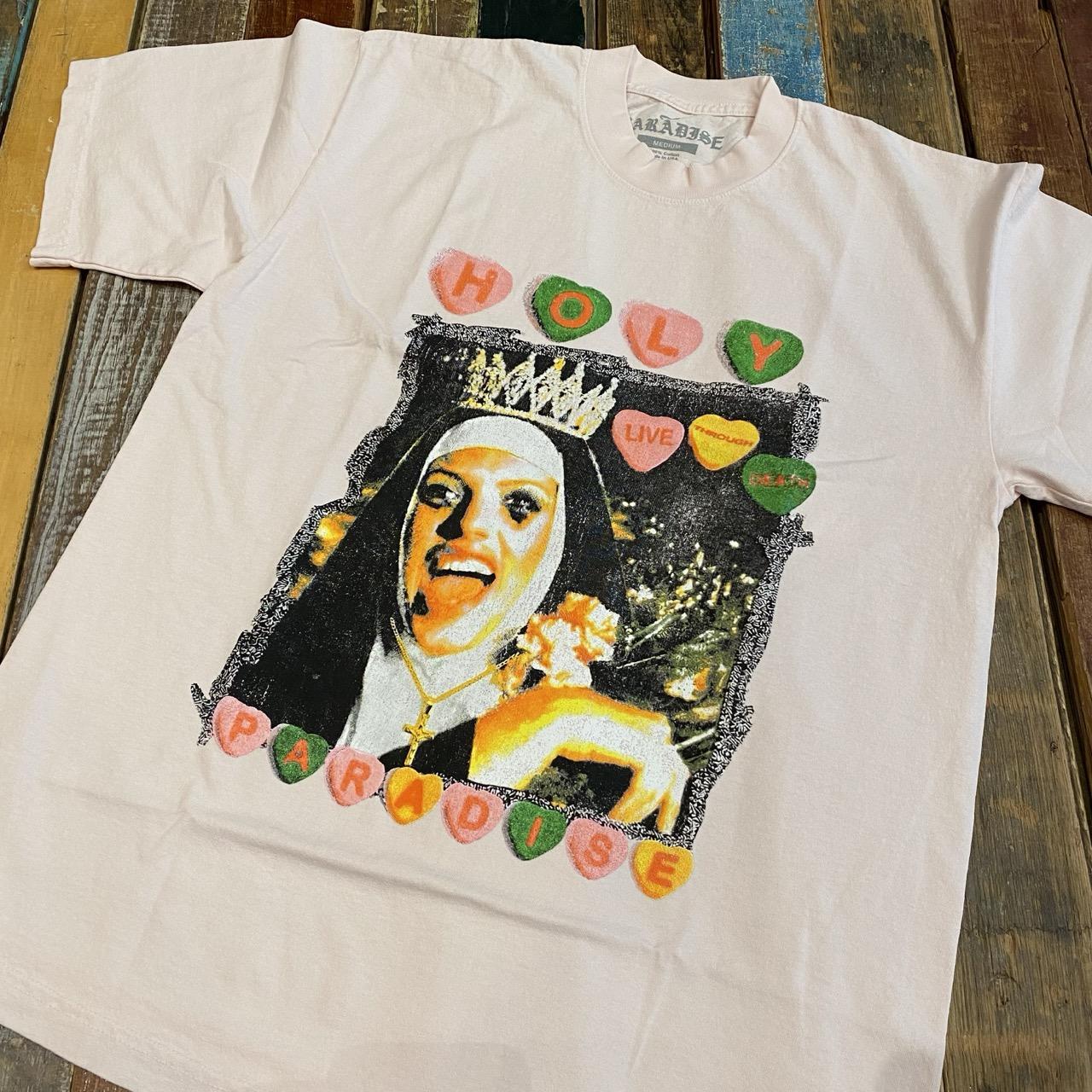 Paradise NYC - "HOLY , LIVE THROUGH DEATH" T-Shirt