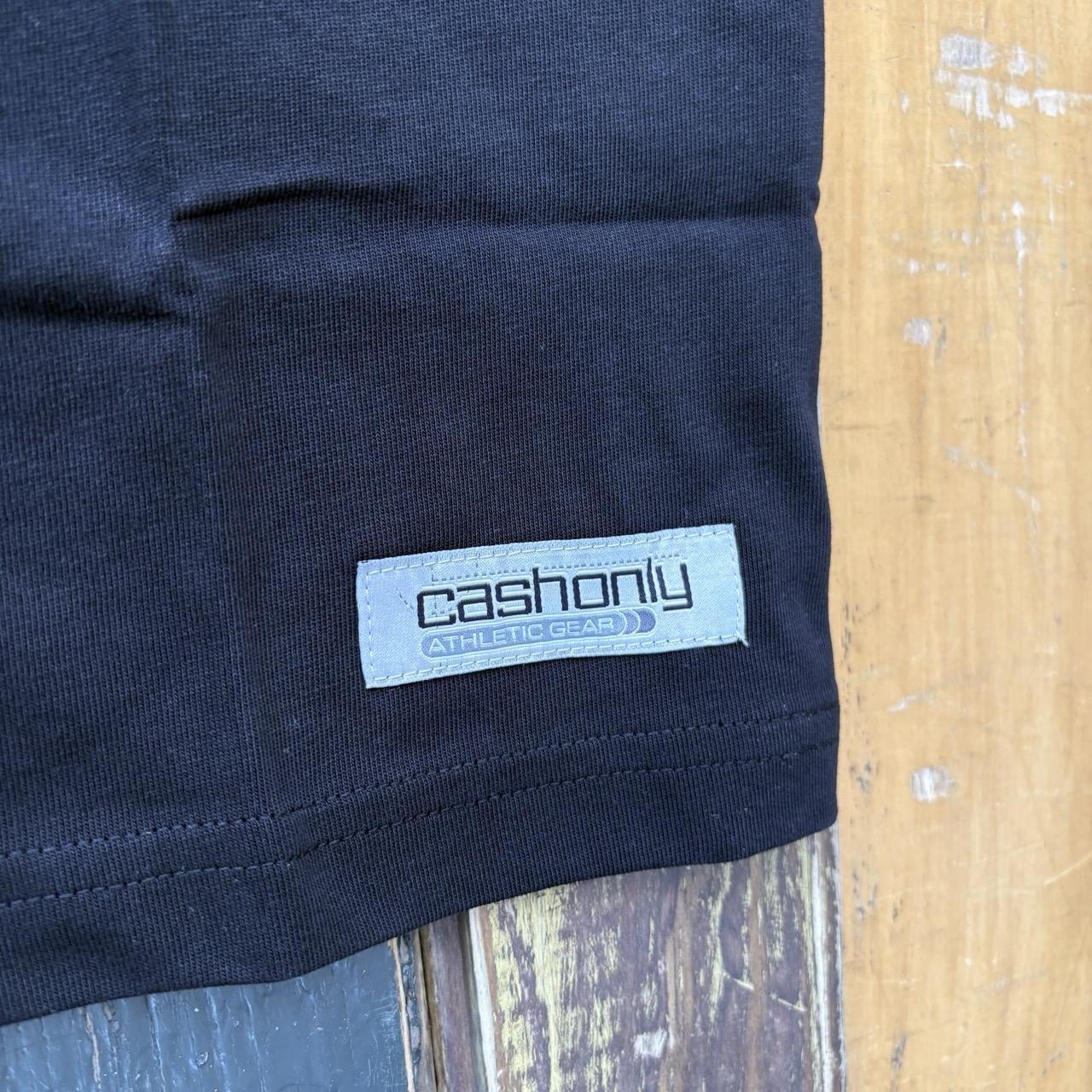 Cash Only Track Panel Tee