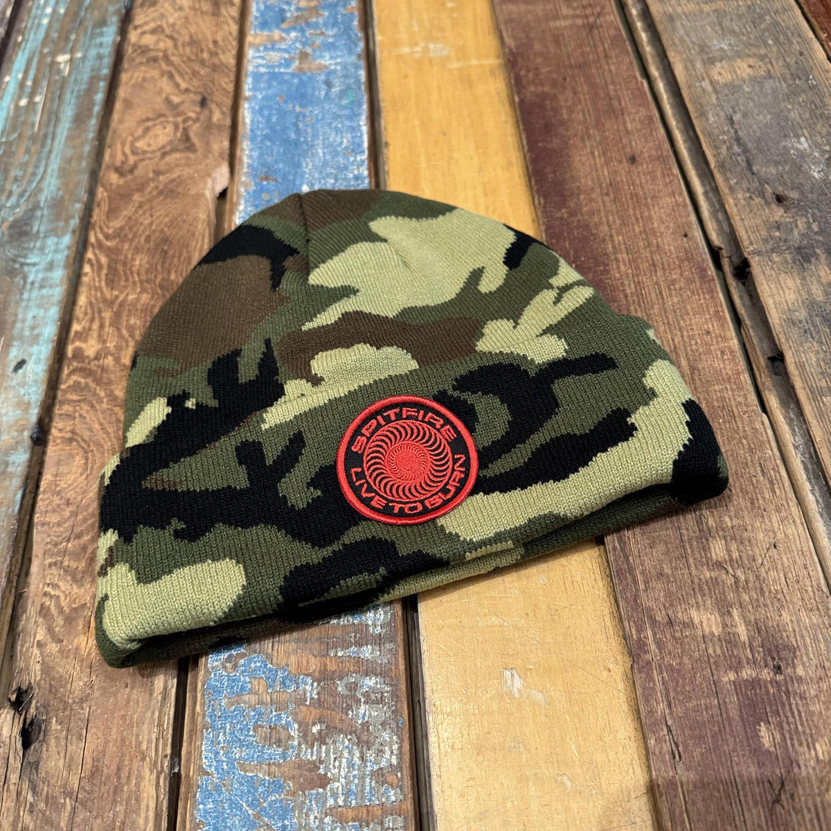 Spitfire Beanie Classic 87 Swirl Cuffed Beanie