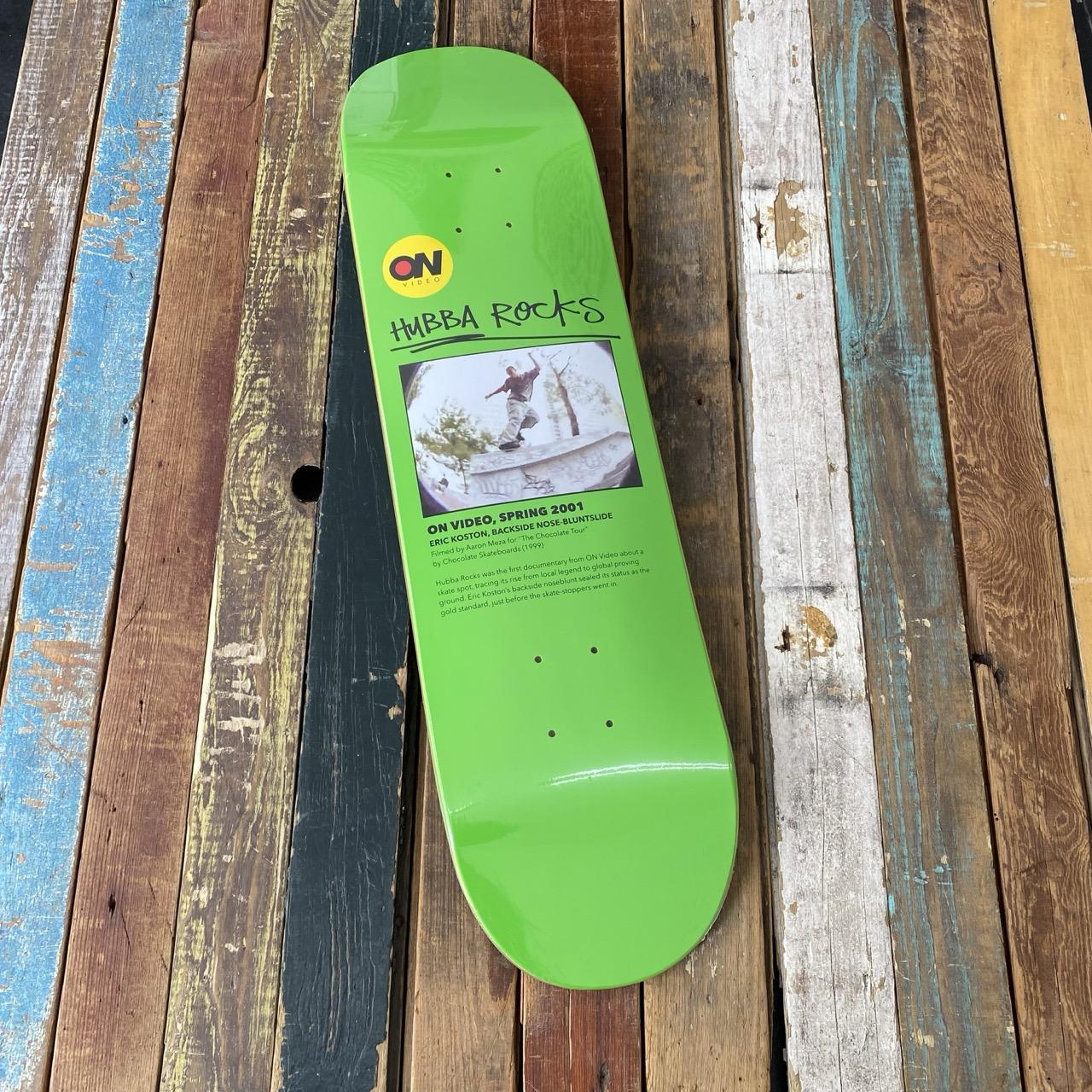 On Video Hubba Rocks EX7 Deck - 8.375"