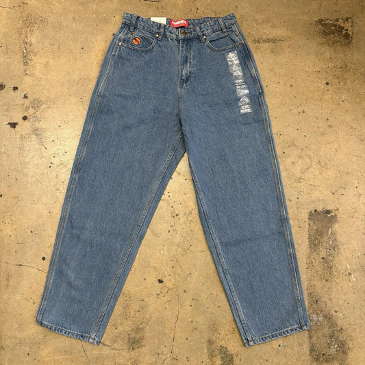Washed Indigo Santosuosso Denim Jeans