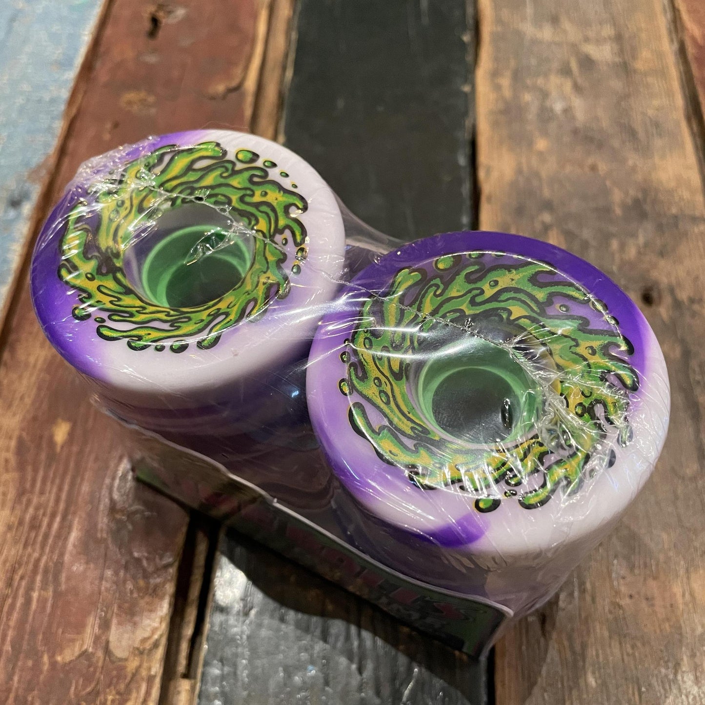 66mm OG Slime Purple White Swirl 78a Slime Balls Wheels