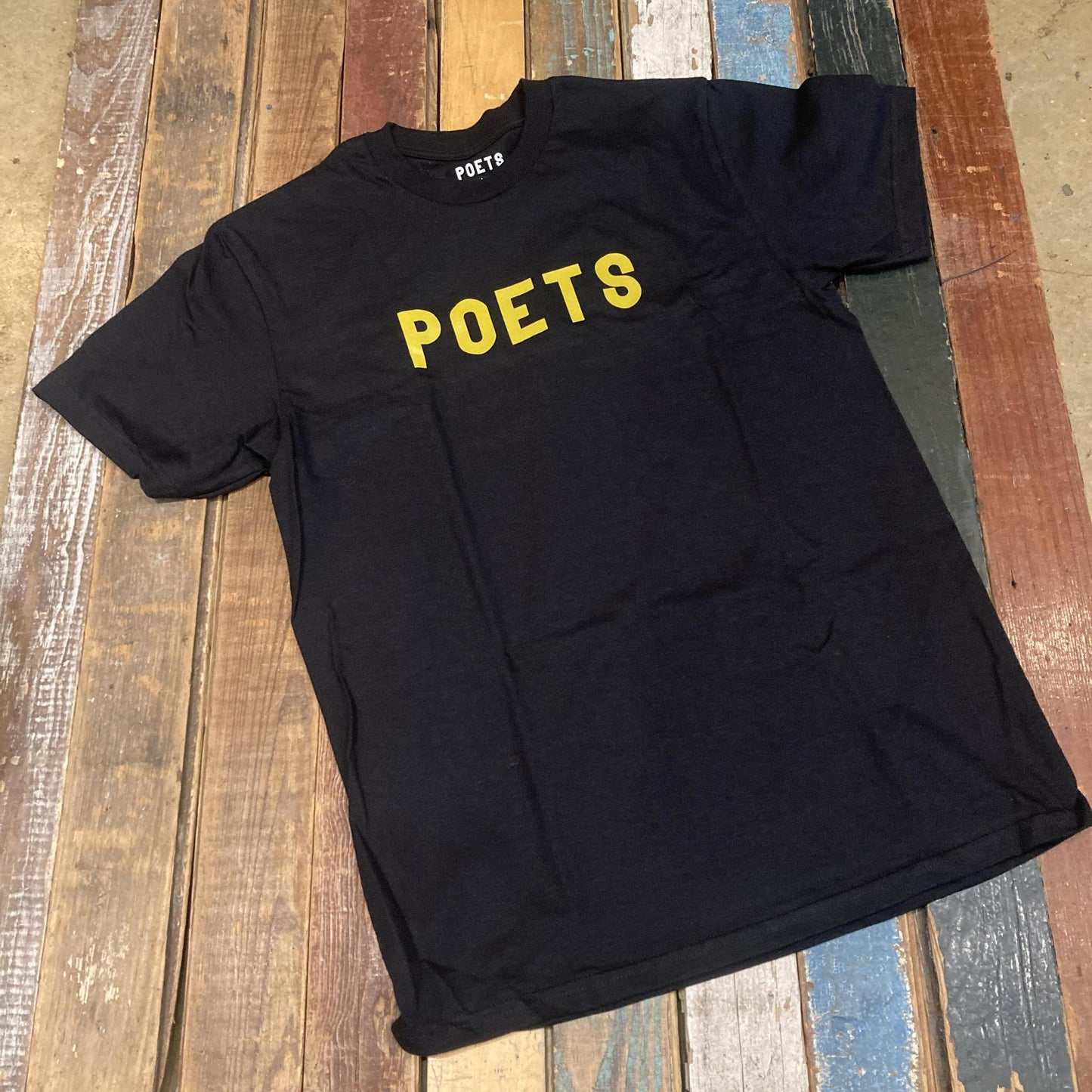 OG POETS TEE With the Gold Flocking