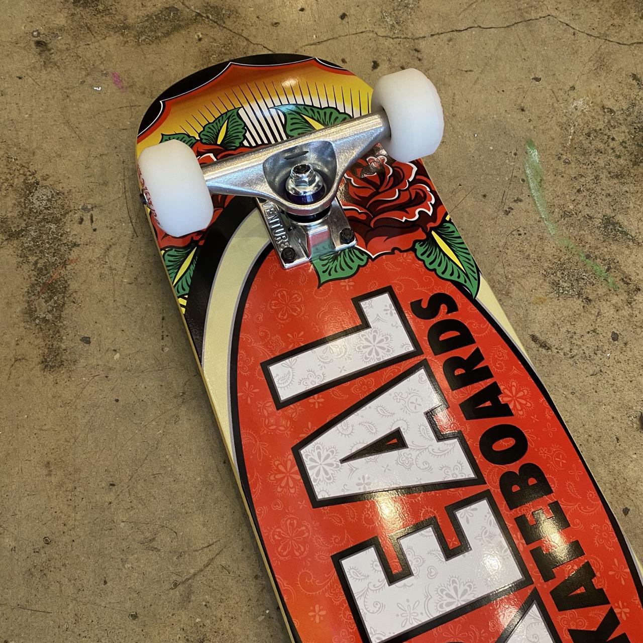 Real Complete Rose OVAL (With Real Venture Trucks)