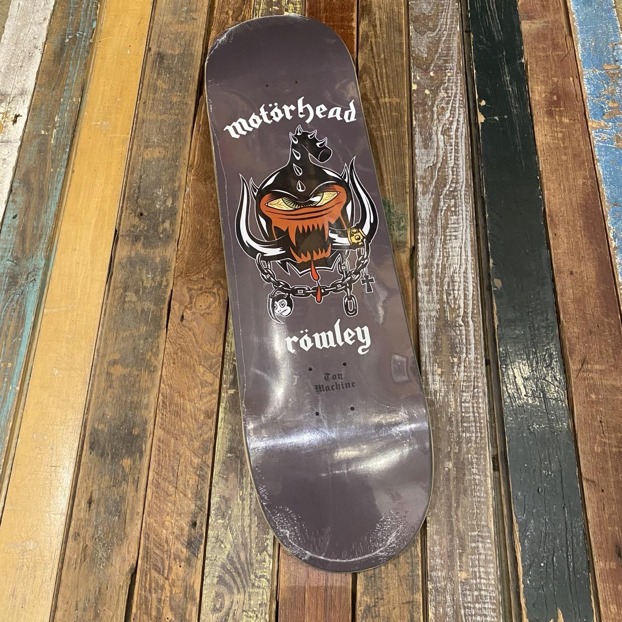 Toy Machine 8.5" Geoff Rowley X MOTORHEAD Collab Deck