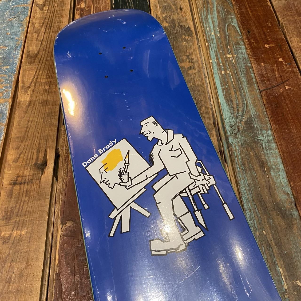 Polar Skateboards DANE BRADY - Painter (Blue) - 7.875"