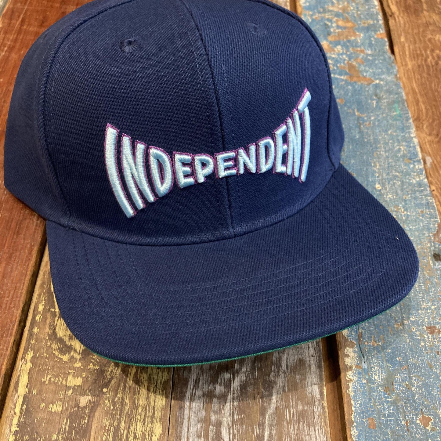 Independent Trucks Spanning Snapback Structured Hat Navy